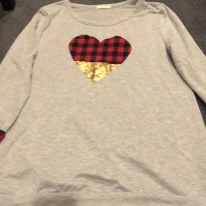 Gray long sleeve